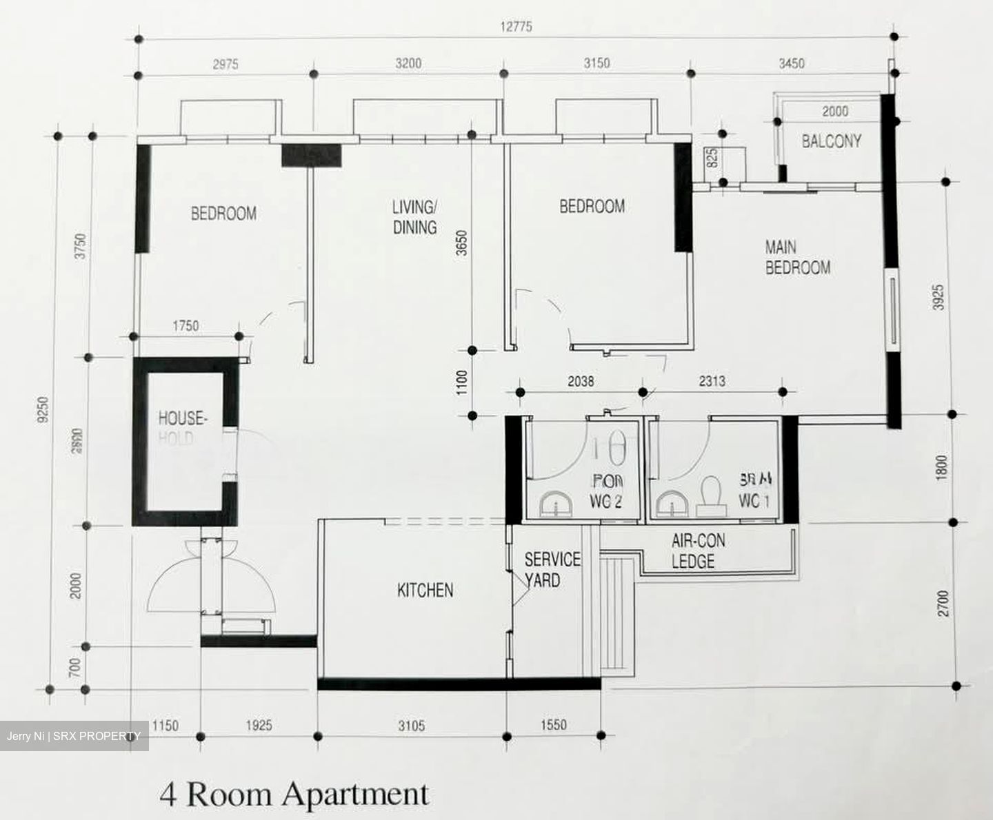 Blk 83A Macpherson Spring (Geylang), HDB 4 Rooms #578715001